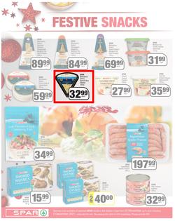 SPAR EASTERN CAPE : We've Got The Christmas You Deserve (23 November - 5 December 2021) Valid in Acres, Algoa Park, Aliwal North, Aspen, Burgersdorp. Cambridge, Camdeboo, Cradock, Crossways, Dagbreek, page 2
