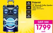 Polaroid 10" Bluetooth Trolley Speaker-Each