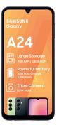 Samsung Glaxy A24 128GB Dual Sim-On 1.2GB Red Core More Data