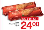 SPAR Ginger Biscuits-2x200g