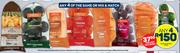 PnP Onions 2Kg,Gem Squash 2Kg,Tomatoes 1.5Kg,Beetroot 3Kg,Carrots 3Kg,Potatoes 2Kg-Any 4