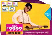 Skyworth 65"(165cm) QLED Smart Google TV 65Q6620G