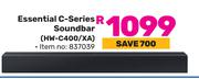Samsung Essential C-Series Soundbar (HW-C400/XA)