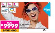 TCL 70"(177cm) 4K Google TV 70P655 
