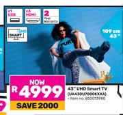 Samsung 43"(109cm) UHD Smart TV UA43DU7000KXXA