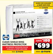 Sealy Clean Shield King Mattress Protector