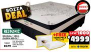 Restonic Bahama 152cm Queen Bed Set