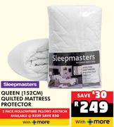 Sleepmasters 2 Pack Hollow Fibre Pillows 45 x 70cm