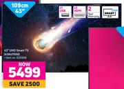 Samsung 43" (109cm) UHD Smart TV 43AU7000