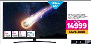 LG 65" (165cm) Nanocell Nano 79 Series 4K ThinQ Smart TV