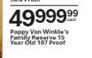 Pappy Van Winkle's Family Reserve 15 Year Old 107 Proof-Each