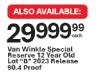 Van Winkle Special Reserve 12 Year Old Lot 2023 Release So.4 Proof-Each