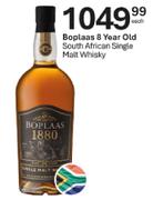 Boplaas 8 Year Old South African Single Malt Whisky-Each