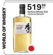 Suntory Whisky Toki Japanese Blended-Each