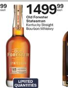 Old Forester Statesman Kentucky Straight Bourbon Whisky-Each