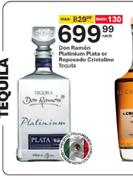 Don Ramon Platinum Plata Or Reposado Cristalino Tequila-Each