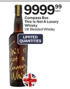 Compass Box This Is Not A Luxury Whisky UK Blended Whisky-Each