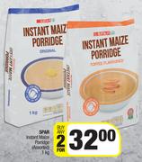 Spar Instant Maize Porridge Assorted-For 2 x 1Kg