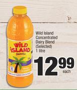 Wild Island Concentrated Dairy Blend (Selected)-1Ltr Each
