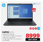 HP 15 i3 Laptop
