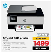 HP Officejet 8013 Printer 1KR70B