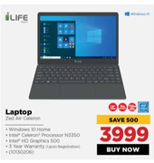 iLife Zed Air Celeron Laptop