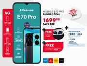Hisense E70 Pro 4G Bundle Deal