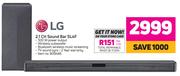 LG 2.1 CH Sound Bar SL4F