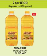 Supa Crisp Pure Corn Oil-For 2 x 2Ltr