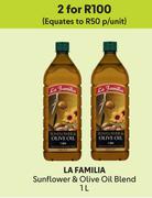 La Familia Sunflower & Olive Oil Blend-For 2 x 1Ltr