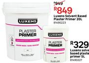 Luxens Solvent Based Plaster Primer 81490223-20L