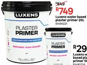 Luxens Water Based Plaster Primer 81490221-20L