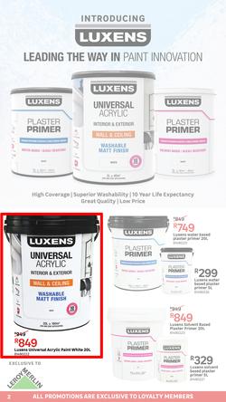 Leroy Merlin : Paint That Lasts A Lifetime (03 November - 28 November 2023), page 2