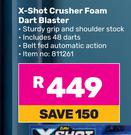 Zuru X-Shot Crusher Foam Dart Blaster 811261