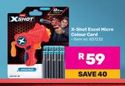 Zuru X-Shot Excel Micro Colour Card 837232