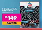 Zuru X-Shot Excel Darts Refill 80-Pack 837236