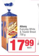 Albany Ebveryday White & Toaster Bread-700g