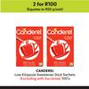 Canderel Low Kilojoule Sweetener Stick Sachets-For 2 x 100's