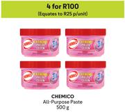 Chemico All Purpose Paste-For 4 x 500g