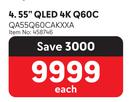Samsung 55" (139cm) QLED 4K Q60C Television QA55Q60CAKXXA