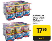 Parmalat Dairy Snack Multipack (All Variants)-6 x 100g Each