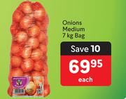Onions Medium Bag-7kg Each