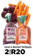 Carrot Or Beetroot Thriftpack-For 2