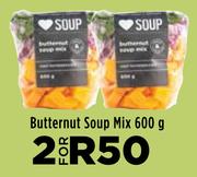 Butternut Soup Mix-For 2 x 600g