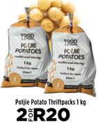 Potjie Potato Thriftpacks-For 2 x 1kg