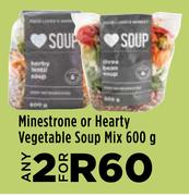 Minestrone Or Hearty Vegetable Soup Mix-For Any 2 x 600g