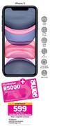 Apple iPhone 11-On 1.2GB Red Top Up Core More Data