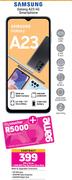 Samsung Galaxy A23 4G Smartphone-On 1.2GB Red Top Up Core More Data