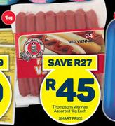Thompsons Viennas Assorted-1Kg Each
