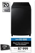 Samsung 19Kg AI Top Load Washer, With Eco Bibble WA80F19S8BFA